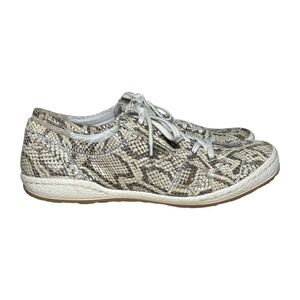 Joseph Seibel Women's Caspian Sneakers Size EU 39 US 8-8.5 Taupe Gray Leather